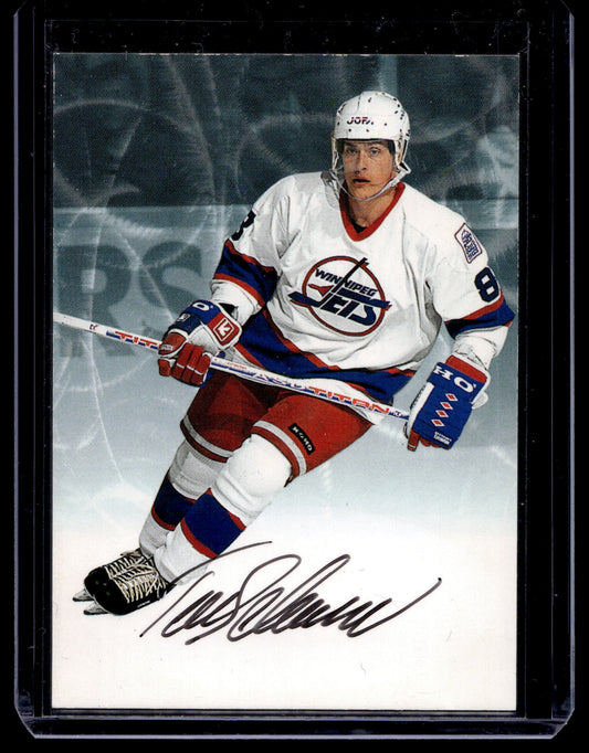 1995-96 Parkhurst International - Autograph Series - Teemu Selanne /2500