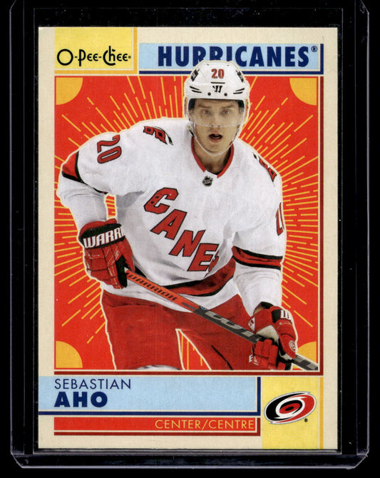 2022-23 O-Pee-Chee - Retro Blank Back - Sebastian Aho #14