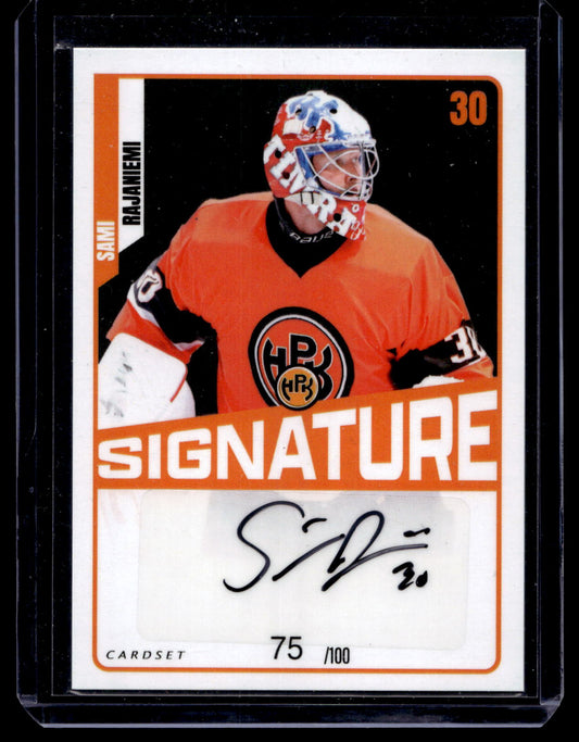 2023-24 Cardset Signature -  Sami Rajaniemi /100