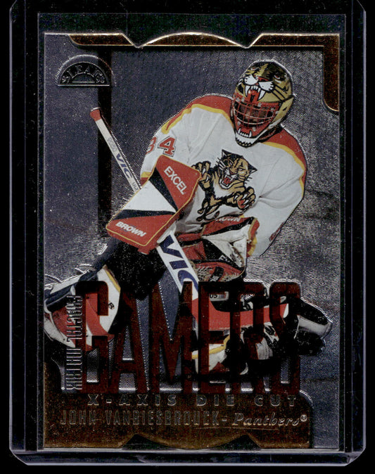 1997-98 Leaf - Fractal Matrix Die-Cut - Gamers - John Vanbiesbrouck #172