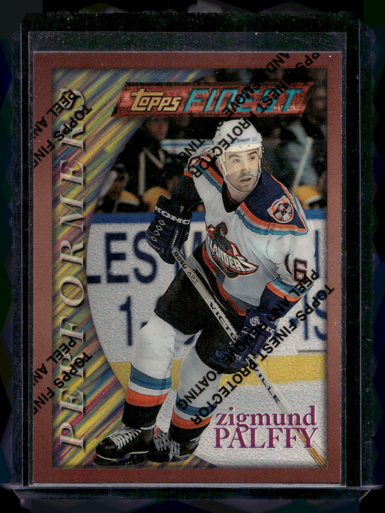 1995-96 Topps Finest - Refractor - Zigmund Palffy #117