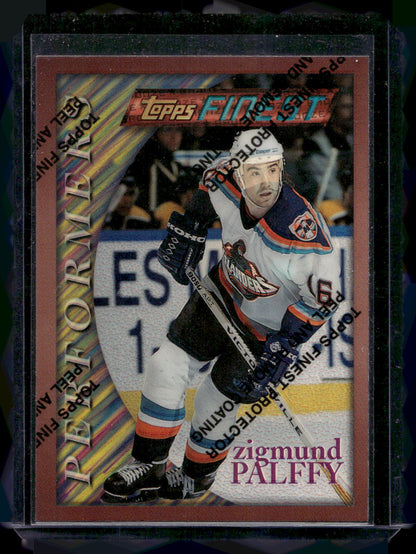 1995-96 Topps Finest - Refractor - Zigmund Palffy #117