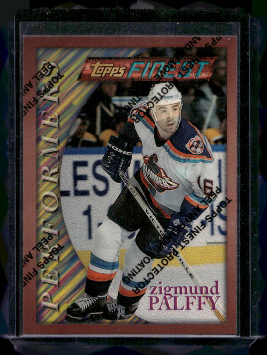1995-96 Topps Finest - Refractor - Zigmund Palffy #117
