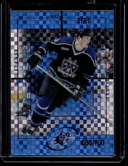 1999-00 SPx - Radiance - Aki Berg #77 /100