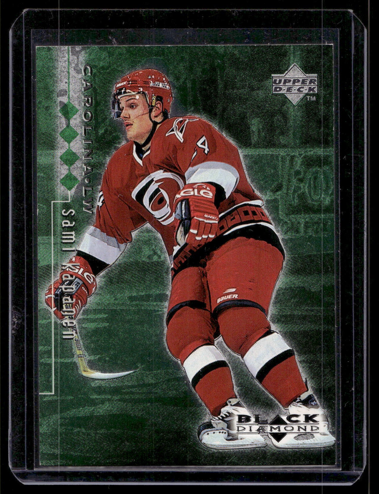 1998-99 Upper Deck Black Diamond - Quadruple Diamond - Sami Kapanen #17 /100