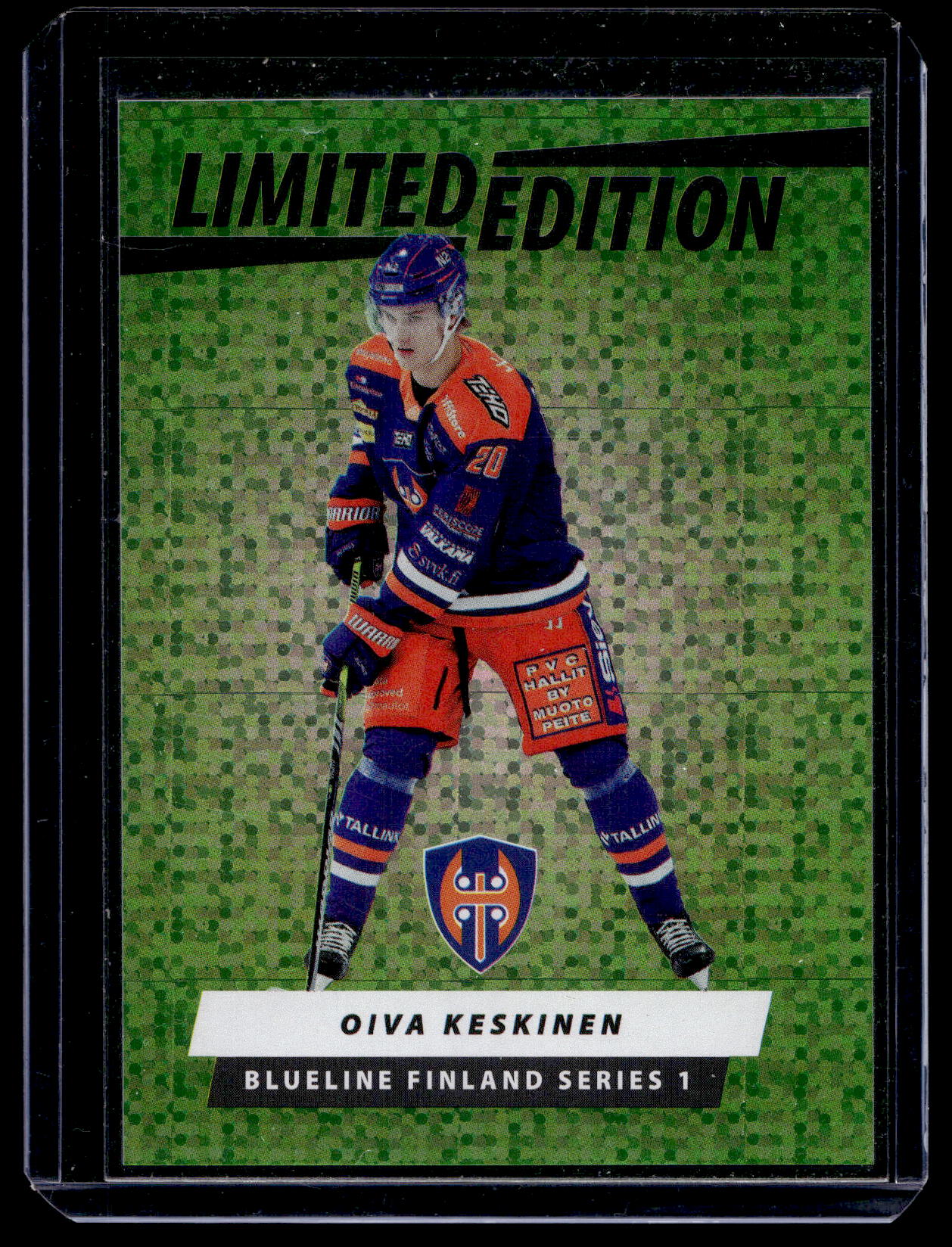 2024-25 Blueline Limited Edition Green - Oiva Keskinen #LE-14