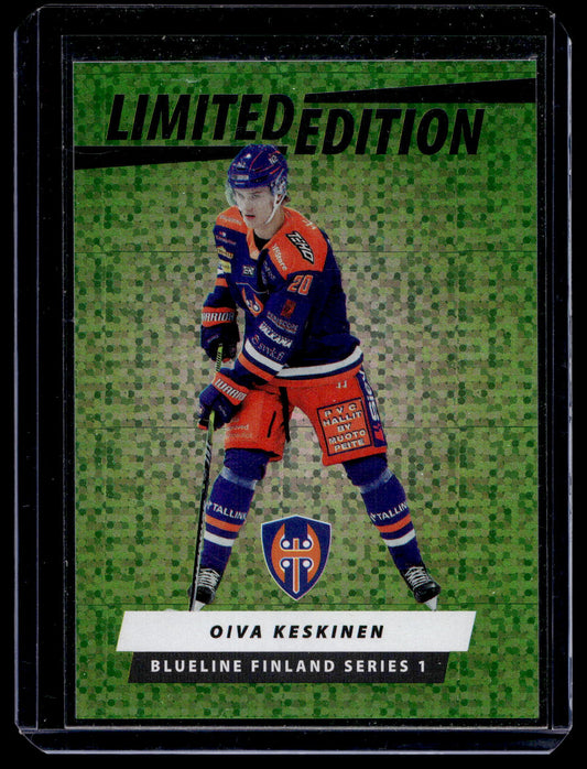 2024-25 Blueline Limited Edition Green - Oiva Keskinen #LE-14