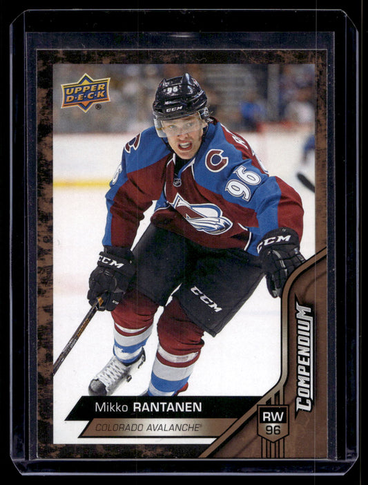 2016-17 Upper Deck Compendium - Gold - Mikko Rantanen #368