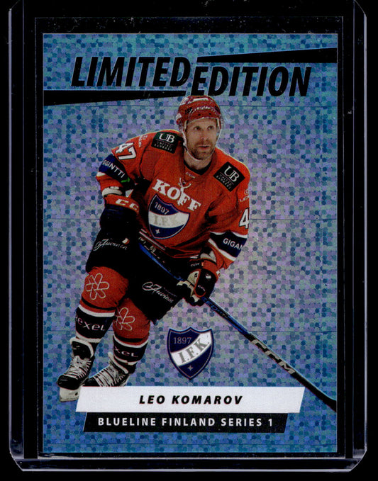 2024-25 Blueline Limited Edition Blue - Leo Komarov #LE-01