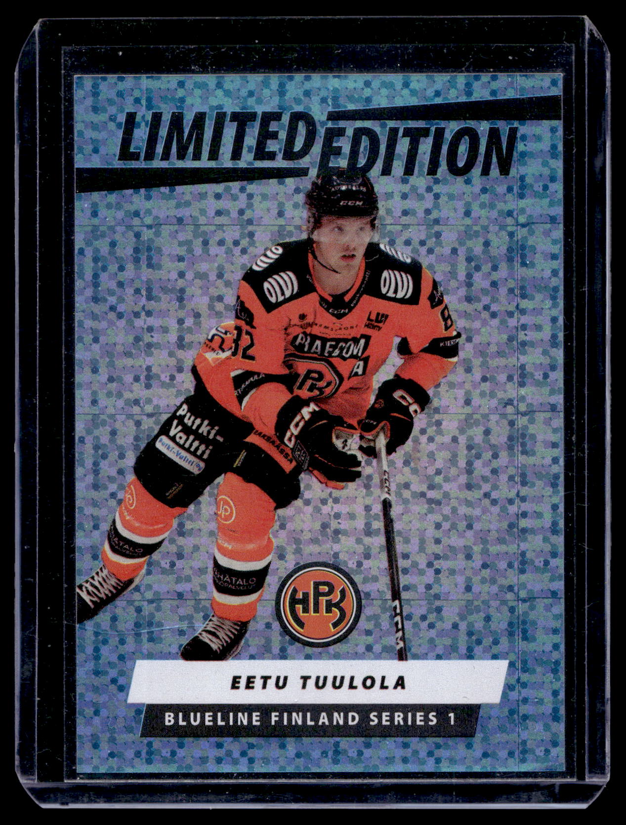 2024-25 Blueline Limited Edition Blue - Eetu Tuulola #LE-02