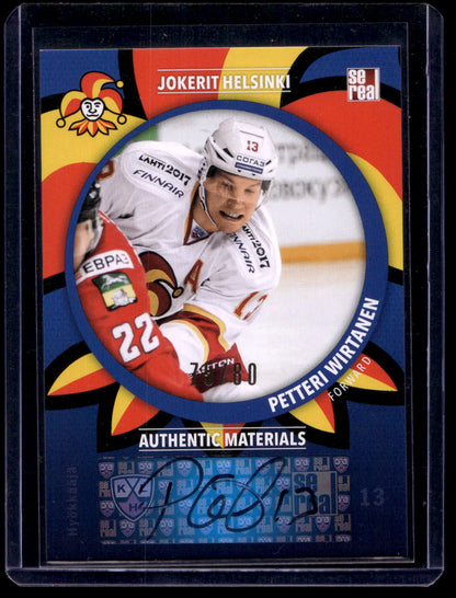 2015-16 Sereal Jokerit Autograph - Petteri Wirtanen #JOK-AUT-019 /80