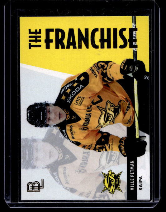 2024-25 Blueline Franchise Gold - Ville Petman #TF-12 /500
