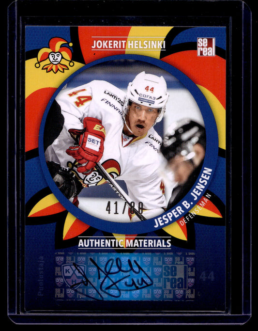 2015-16 Cereal Jokerit Autograph - Jesper B. Jensen #JOK-AUT-015 /80