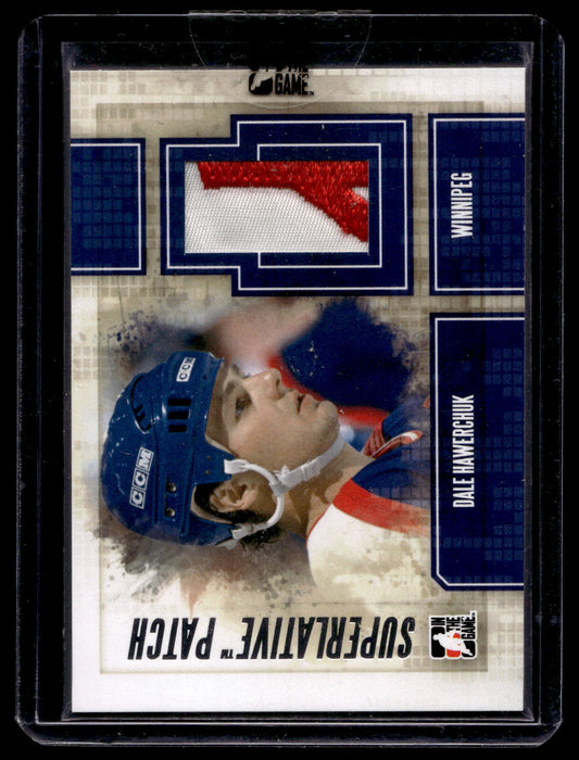 2012-13 In the Game Superlative Volume 3 - Patch - Silver - Dale Hawerchuk #SP-45 /19
