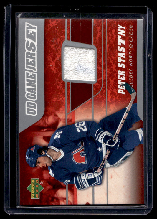 2006-07 Upper Deck - UD Game Jersey - Peter Stastny #J2-PS