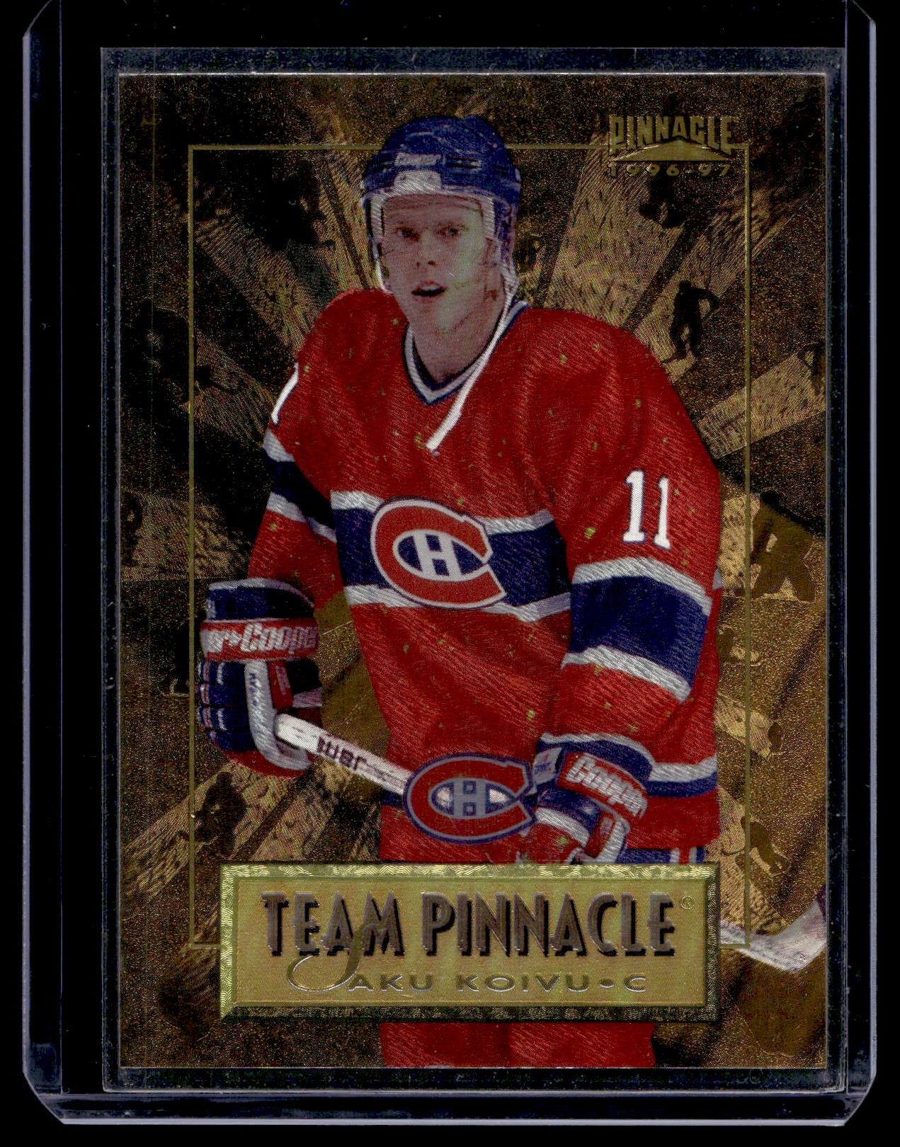 1996-97 Pinnacle - Team Pinnacle - Saku Koivu / Eric Daze #10