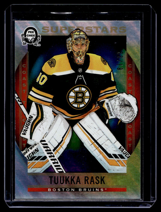 2018-19 O-Pee-Chee Coast to Coast Canadian Tire - Polar Lights Superstars - Tuukka Rask #129 /99