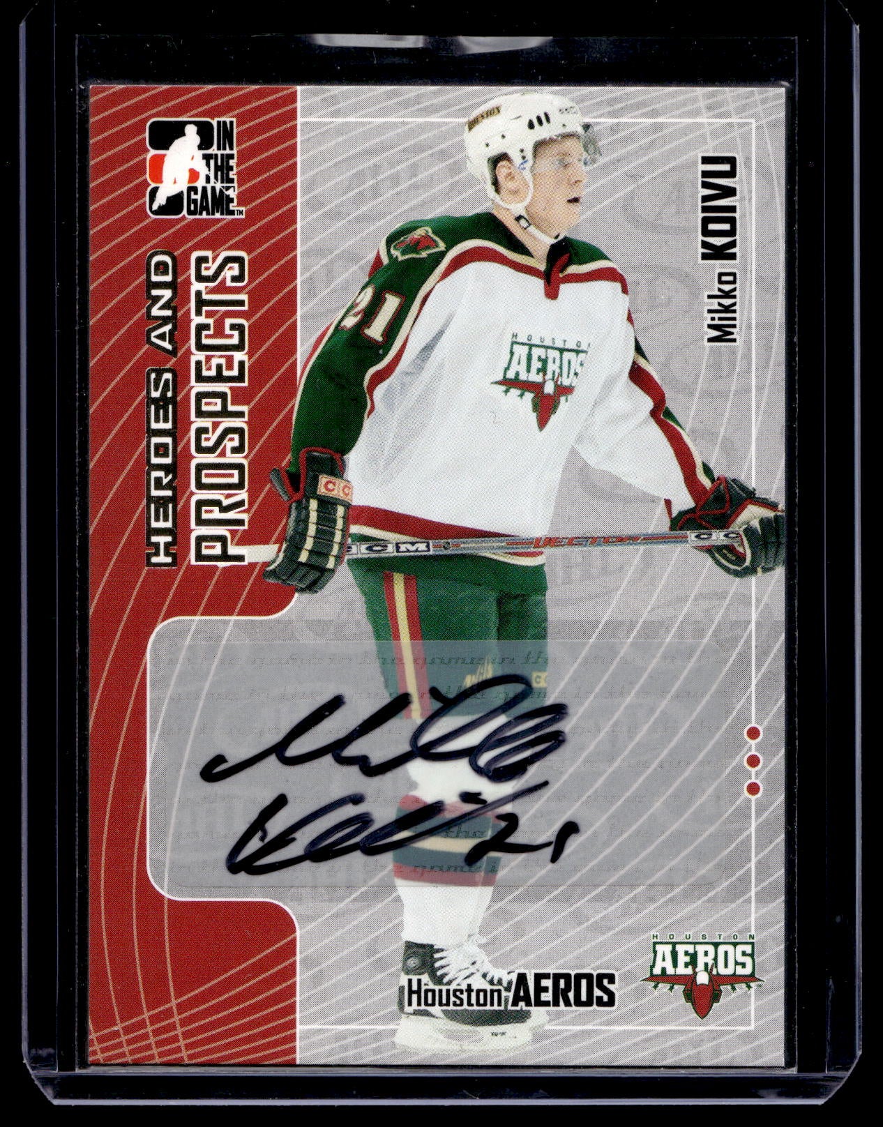 2005-06 In the Game Heroes and Prospects - Autographs - Mikko Koivu #A-MK