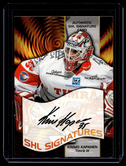 2004-05 SHL Signatures - Kimmo Kapanen