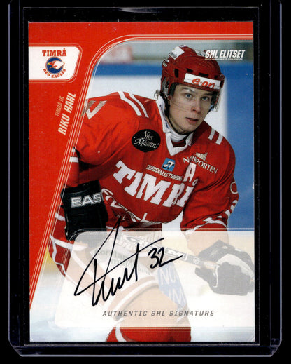 2007-08 SHL Signatures - Riku Hahl