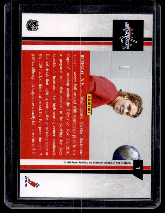 2010-11 Panini Pinnacle - Artist Proof - Nicklas Backstrom #1