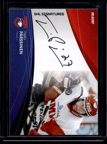 2011-12 SHL Signatures - Timo Parssinen