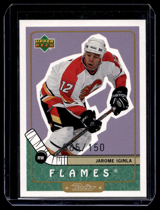 1999-00 Upper Deck Retro - Gold - Jarome Iginla #12 /150