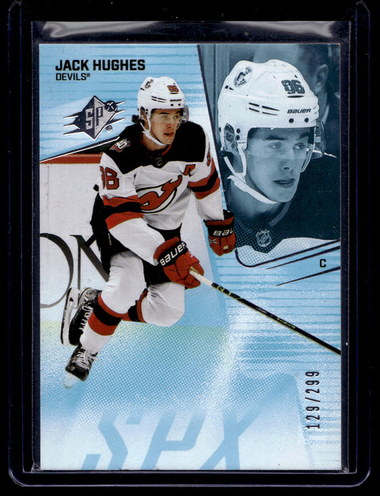 2022-23 Upper Deck SPx - Jack Hughes #31 /299