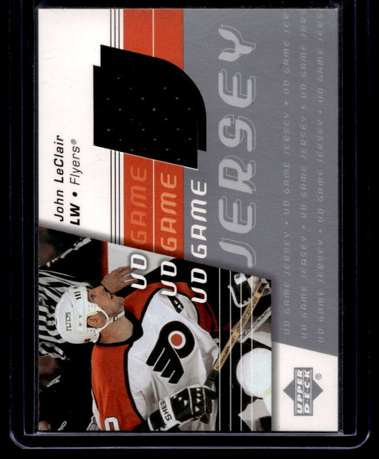 2002-03 Upper Deck - UD Game Jerseys - John LeClair #GJ-JL