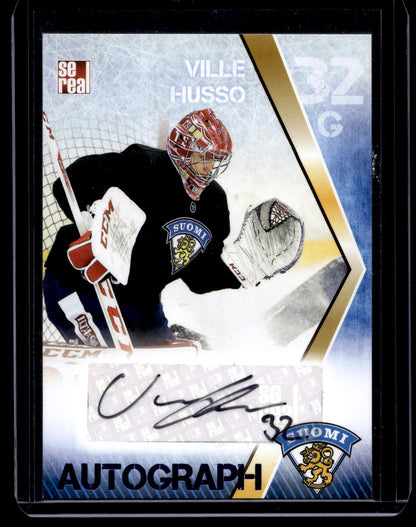 2016 Sereal Team Finland  Autograph - Ville Husso #FIN-AUT-001 /50