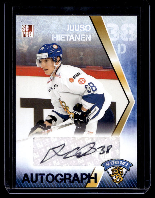 2016 Sereal Team Finland  Autograph - Juuso Hietanen #FIN-AUT-004 /50