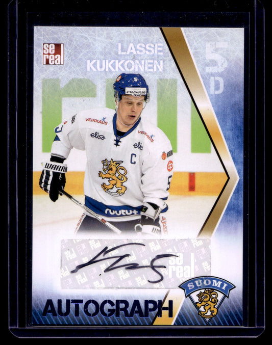 2016 Sereal Team Finland  Autograph - Lasse Kukkonen #FIN-AUT-007 /50