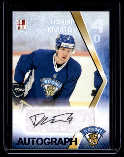 2016 Sereal Team Finland  Autograph - Tommi Kivistö #FIN-AUT-006 /50