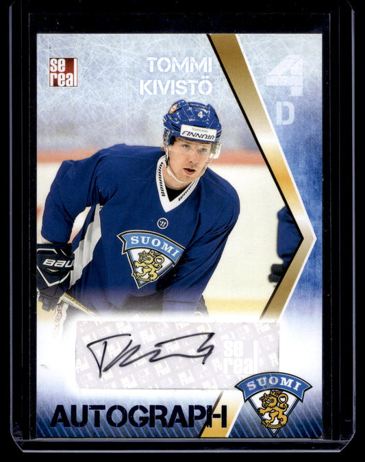 2016 Sereal Team Finland  Autograph - Tommi Kivistö #FIN-AUT-006 /50
