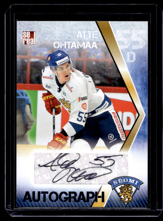 2016 Sereal Team Finland  Autograph - Atte Ohtamaa #FIN-AUT-009 /50