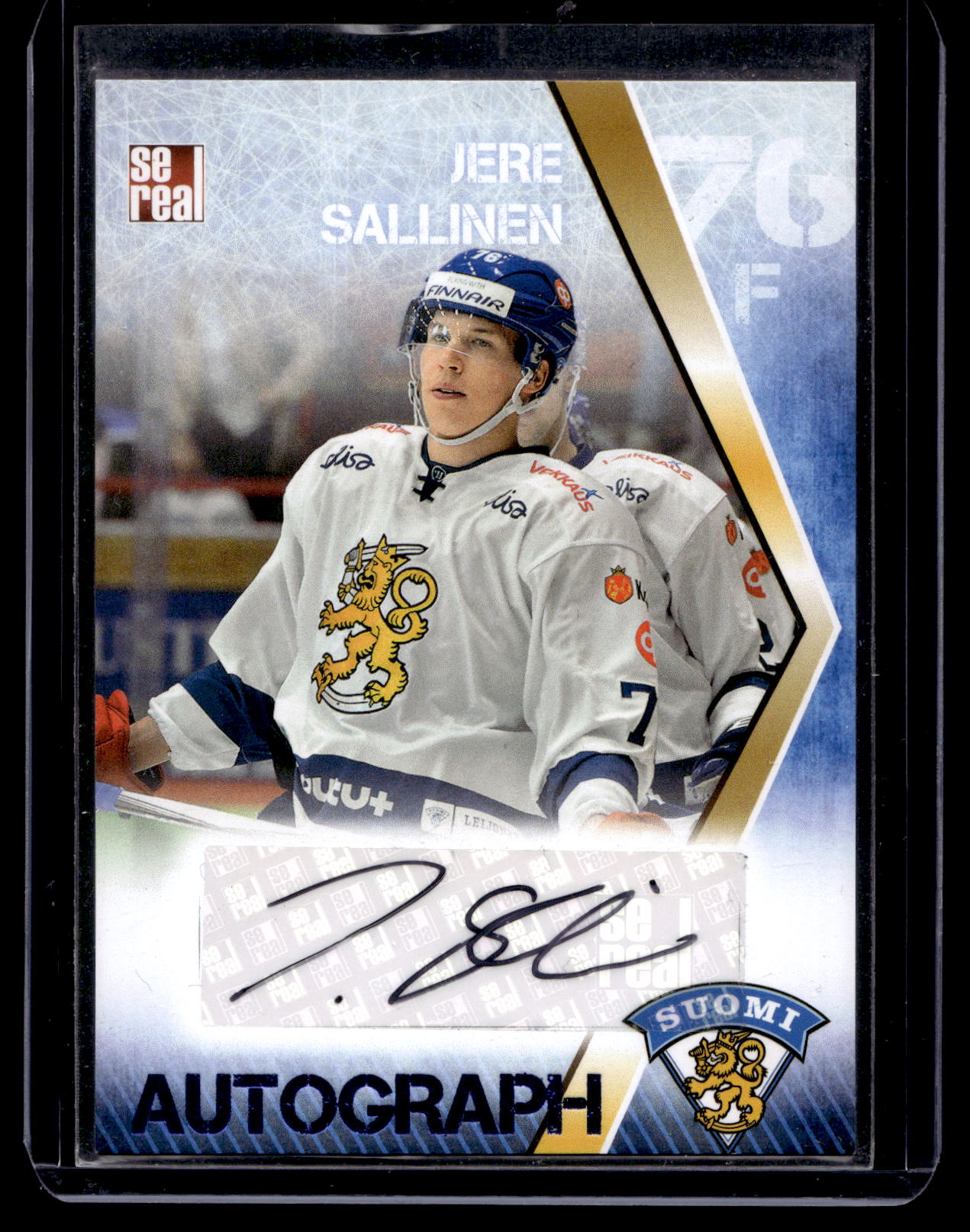 2016 Sereal Team Finland  Autograph - Jere Sallinen #FIN-AUT-020 /50
