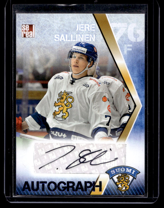 2016 Sereal Team Finland  Autograph - Jere Sallinen #FIN-AUT-020 /50