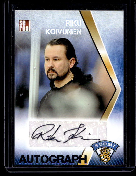 2016 Sereal Team Finland  Autograph - Riku Koivunen #FIN-AUT-024 /50