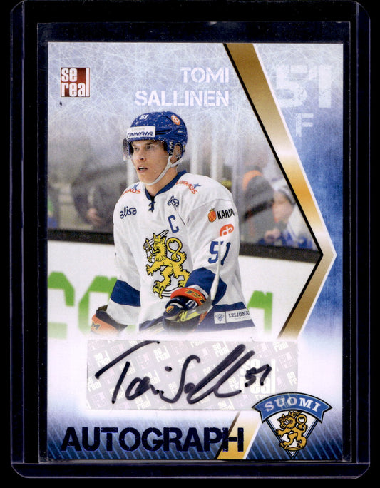 2016 Sereal Team Finland  Autograph - Tomi Sallinen #FIN-AUT-019 /50
