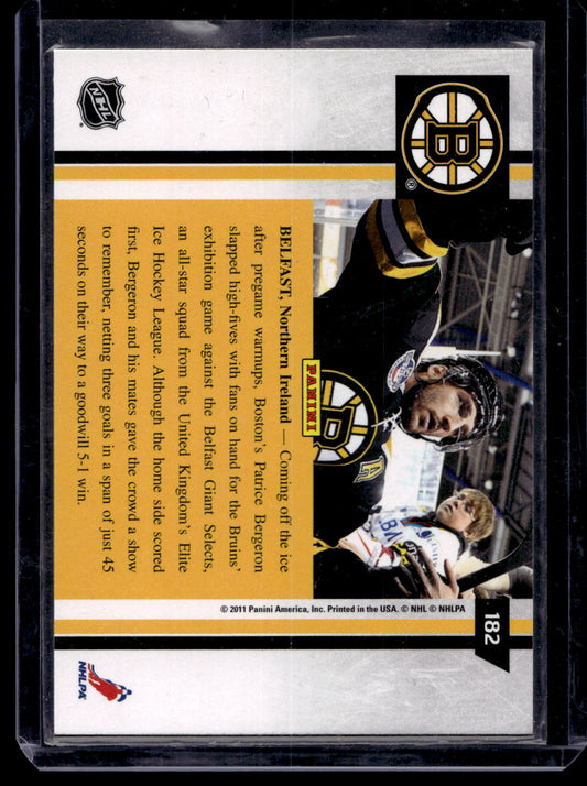 2010-11 Panini Pinnacle - Artist Proof - Patrice Bergeron #182