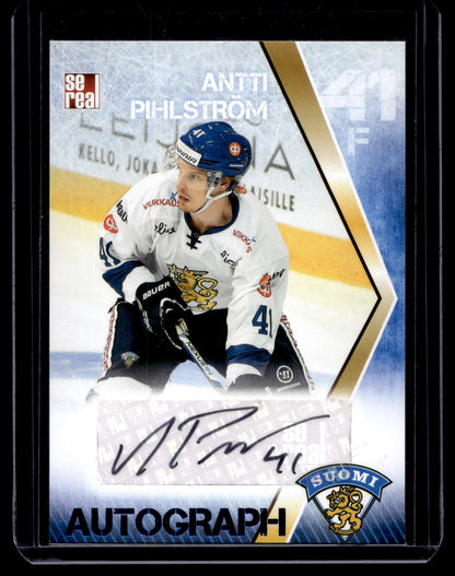 2016 Sereal Team Finland  Autograph - Antti Pihlstrom #FIN-AUT-016 /50