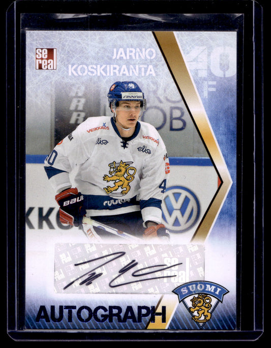 2016 Sereal Team Finland  Autograph - Jarno Koskiranta #FIN-AUT-014 /50