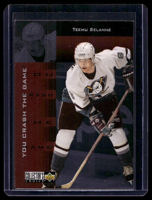 1996-97 Upper Deck Collector's Choice - You Crash the Game Prizes - Teemu Selanne #CR19