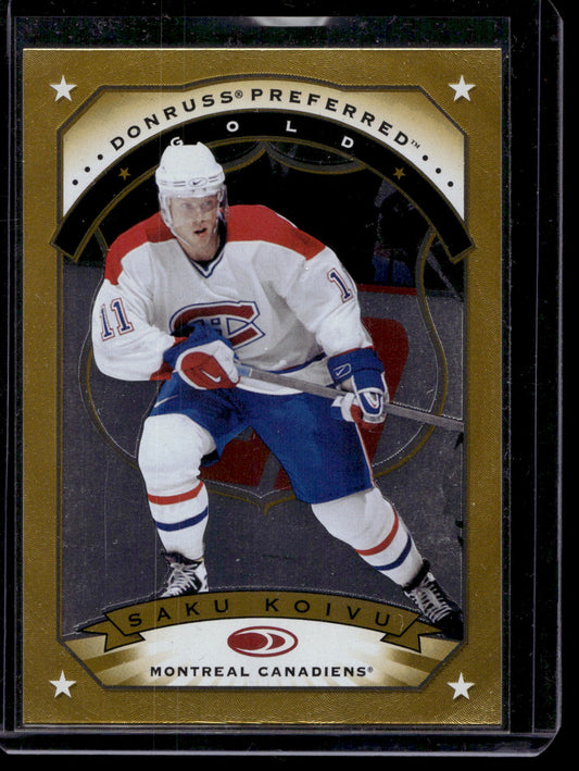 1997-98 Donruss Preferred - Saku Koivu #11