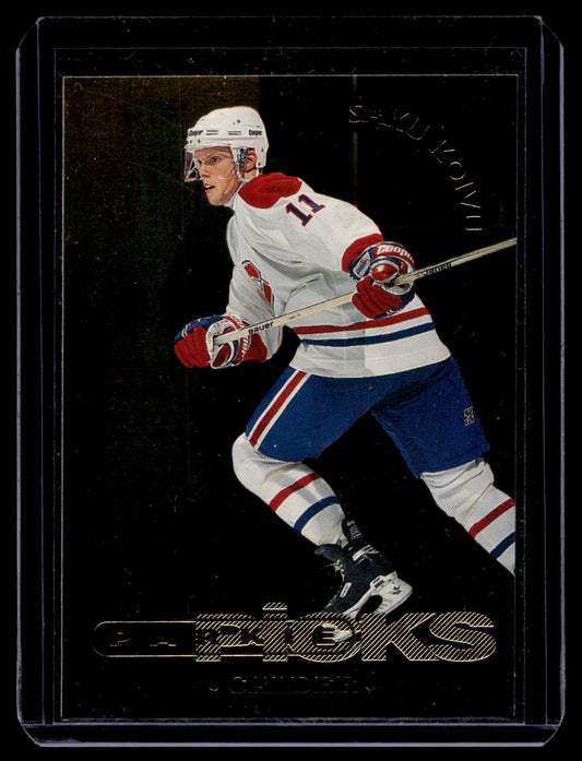 1995-96 Parkhurst International - Parkie Picks - Saku Koivu #PP-39 /1000