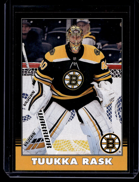 2020-21 O-Pee-Chee - Retro Black Border - Tuukka Rask #433 /100