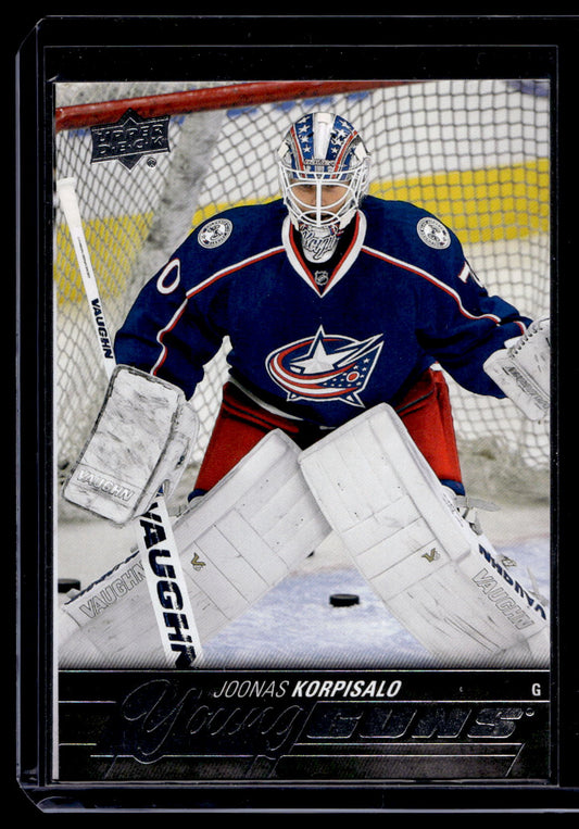 2015-16 Upper Deck - Young Guns - Joonas Korpisalo #521 RC