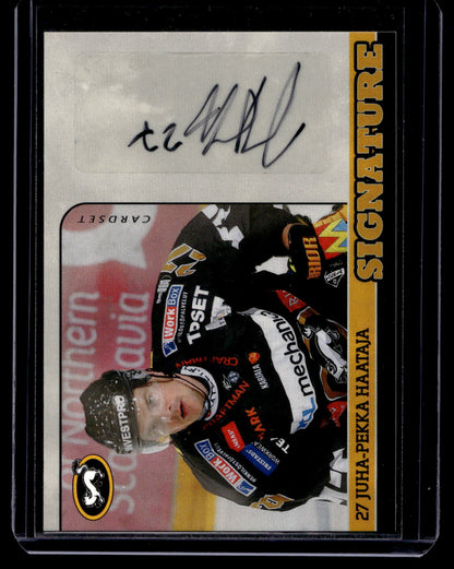 2014-15 Cardset Signature - Juha-Pekka Haataja /128