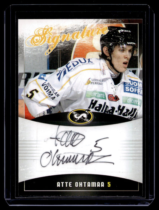 2010-11 Cardset Signature - Atte Ohtamaa /125