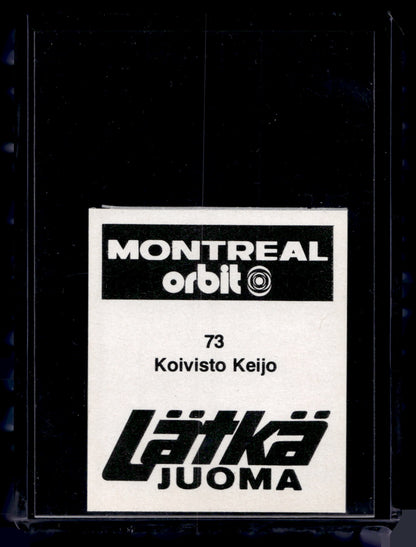 1980 Mallasjuoma Lätkäjuoma - Keijo Koivisto #73